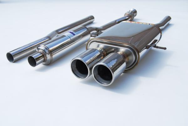 Invidia 07+ R56 Mini Cooper S Q300 Stainless Steel Tip Cat-back Exhaust for performance car parts at DTX Performance.