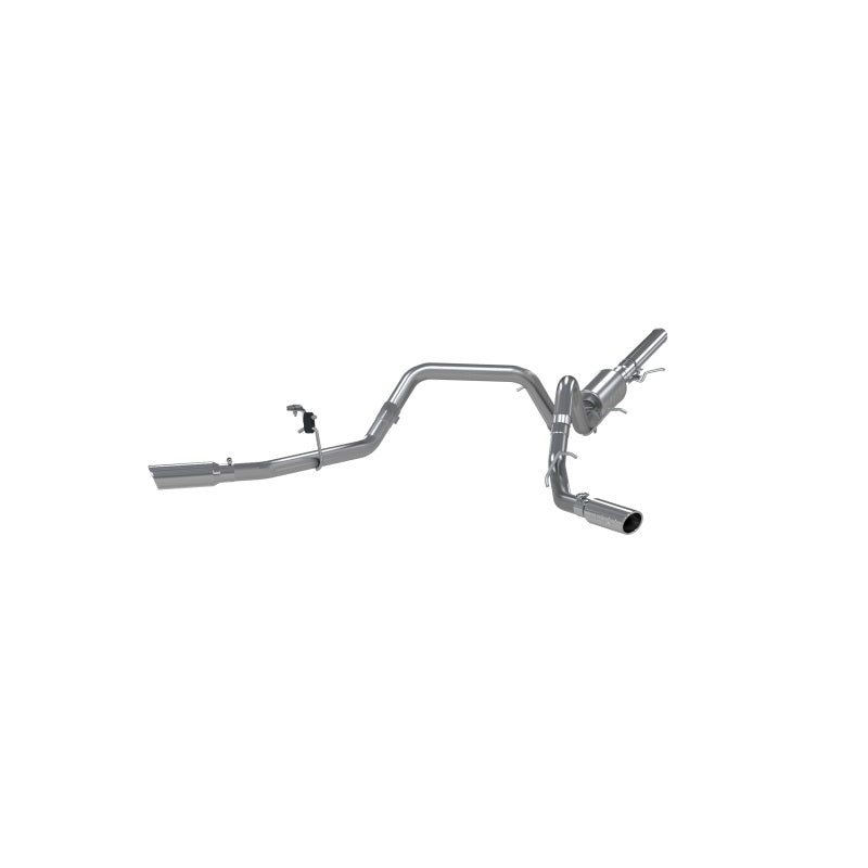 MBRP 14 Chevy/GMC 1500 Silverado/Sierra 4.3L V6/5.3L V8 Dual Split Side T409 3in Cat Back Exhaust from DTX Performance