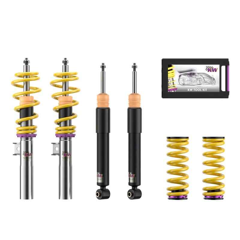 KW Coilover Kit V1 Fiat 500 500C (312) *US MODEL ONLY* high performance suspension kit by veteran owned DTX Performance.