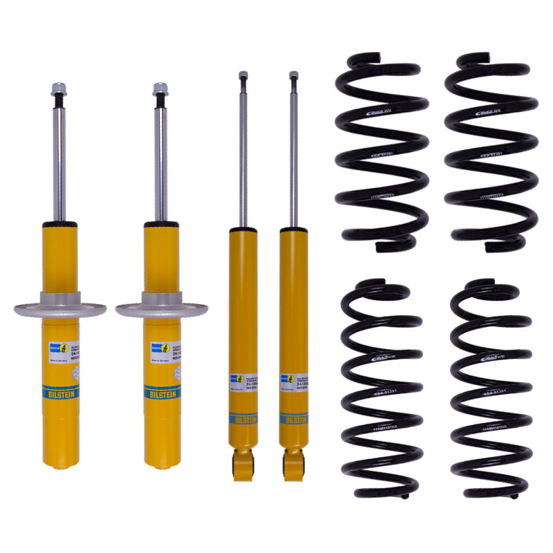 Bilstein B12 2009 Audi A4 Quattro Base Front and Rear Suspension Kit - DTX Performance