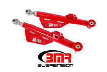 Load image into Gallery viewer, BMR 79-98 Fox Mustang On-Car Adj. Lower Control Arms / Rod End Combo (Polyurethane) - Red - DTX Performance