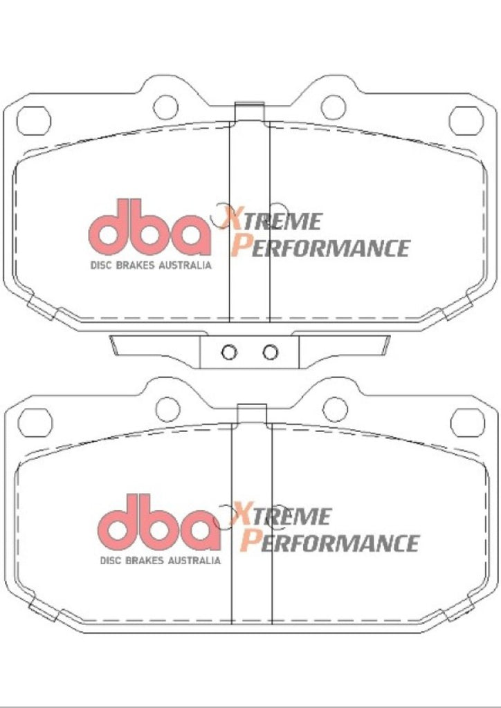 DBA 06-07 Subaru WRX XP650 Front Brake Pads - DTX Performance