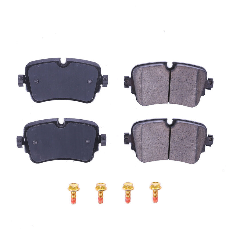 Power Stop 17-19 Audi Q7 Rear Z17 Evolution Ceramic Brake Pads w/Hardware - DTX Performance