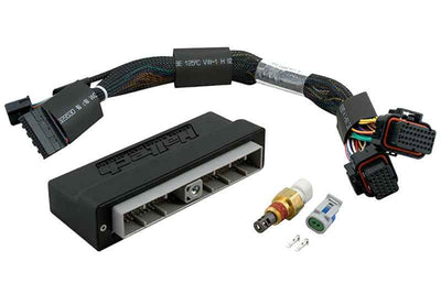 Haltech Elite 2000/2500 Plug-n-Play Adaptor Harness for performance car tuning by DTX Performance, ideal for engine performance upgrades.