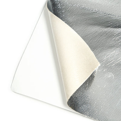 Mishimoto Aluminum Silica Heat Barrier W/ Adhesive Backing, 12in x 24in for high performance car parts and performance upgrades