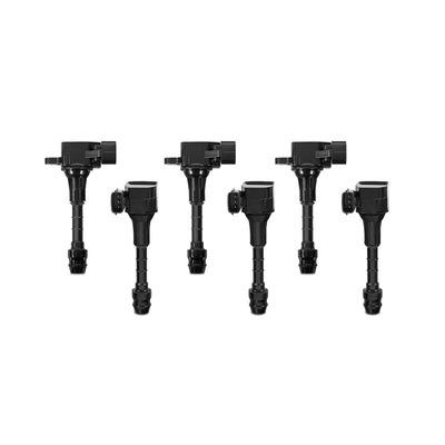 Mishimoto 03-06 Nissan 350Z Single Ignition Coil for performance upgrades at DTX Performance. Enhance your engine's spark reliability.