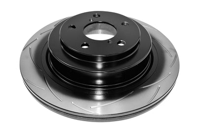 DBA 07 WRX / 05-08 LGT Rear Slotted Street Series Rotor - performance car parts by DTX Performance - brake upgrades
