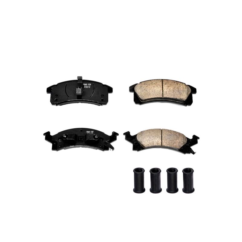 Power Stop 90-95 Buick Skylark Front Z17 Evolution Ceramic Brake Pads w/Hardware - DTX Performance