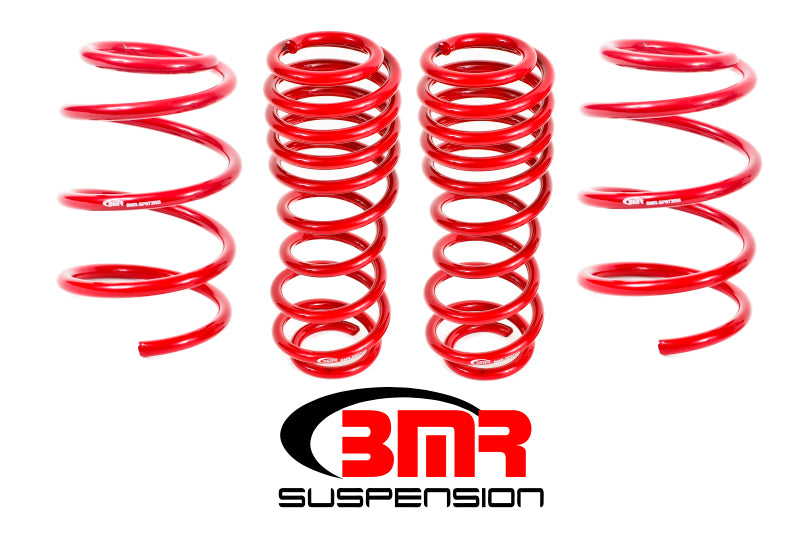 BMR 07-14 Shelby GT500 Lowering Springs (Set Of 4) - Red - DTX Performance