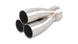 Vibrant 3-1 Merge Collector 2.00in Inlet ID 2.50in Merge OD 3.00in Outlet OD, high performance auto parts, DTX Performance upgrade