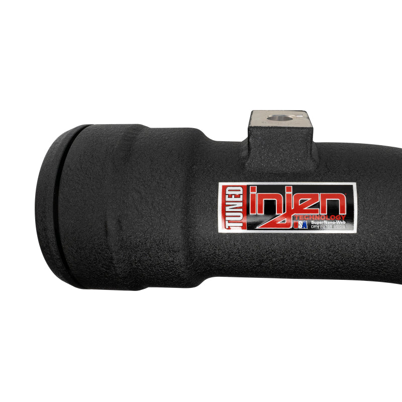 Injen 17-22 Ford F250/F/350/F-450/F-550 V8-6.7L Turbo Diesel Wrnkl Blk Intercooler Cold Side Piping - DTX Performance