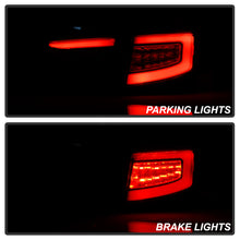 Load image into Gallery viewer, Spyder 08-14 Subara Impreza WRX LED Tail Lights Seq Signal Blk Smoke ALT-YD-SI085D-SEQ-BSM, parking and brake lights.