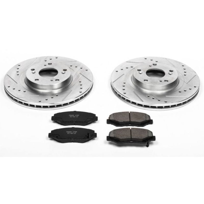 Power Stop 13-15 Acura ILX Front Z23 Evolution Sport Brake Kit from DTX Performance - High performance car parts