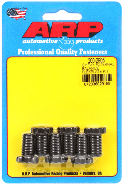 ARP Chevrolet 90 Degree V6/265-454 V8 w/ 1 Piece Rear Seal Flexplate Bolt Kit - Performance car parts by DTX Performance