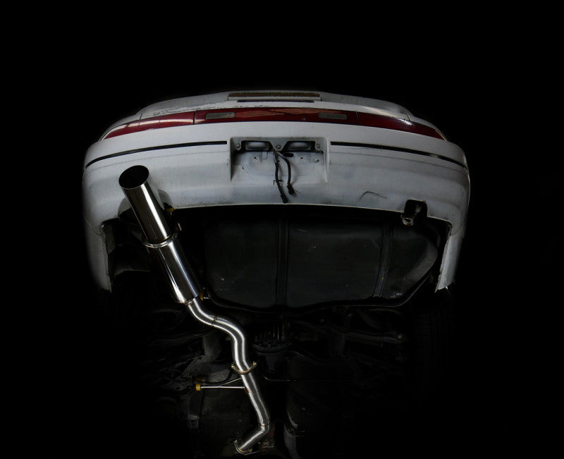 ISR Performance Series II - GT Single Exhaust System - Non Resonated - 89-94 Nissan 240sx (S13) ISR Performance