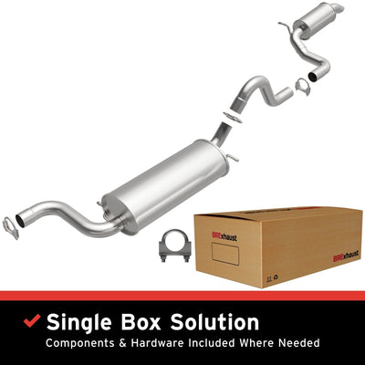 MagnaFlow BRE Exhaust Kit 08-10 Town & Country Grand Caravan Routan, performance exhaust system, direct-fit replacement
