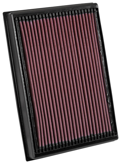 K&N 2016 Nissan Titan XD V8-5.0L Replacement Drop In Air Filter, performance car parts