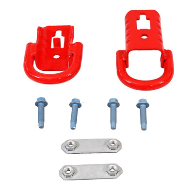 Ford Racing 15-22 F-150 Tow Hooks - Red (Pair) for performance car tuning by DTX Performance