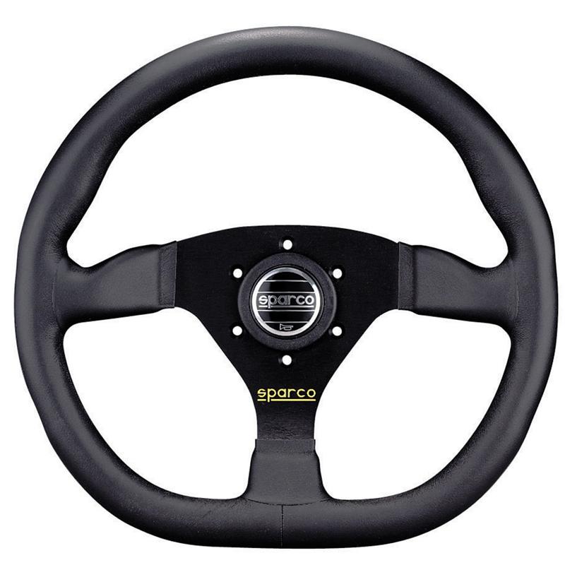 Sparco Steering Wheel Ring L360 Leather Black for performance car parts in DTX Performance shop.