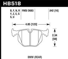 Load image into Gallery viewer, Hawk 01-06 BMW 330 / 97-01 740I / 96-01 750IL / 03-06 BMW M3 / 00-03 M5 / 00-06 X5 / 06-08 Z4 / 03-0 - DTX Performance