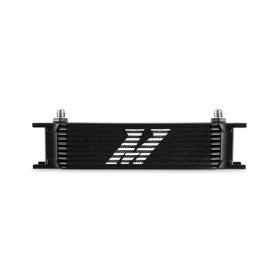 Mishimoto Universal - 6AN 10 Row Oil Cooler - Black, performance upgrades, DTX Performance, veteran owned performance shop