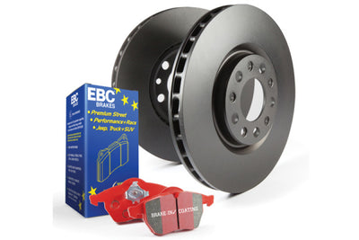 EBC S12 Brake Pad and Rotor Kit for high performance cars, featuring performance car parts from veteran owned performance shop DTX Performance.