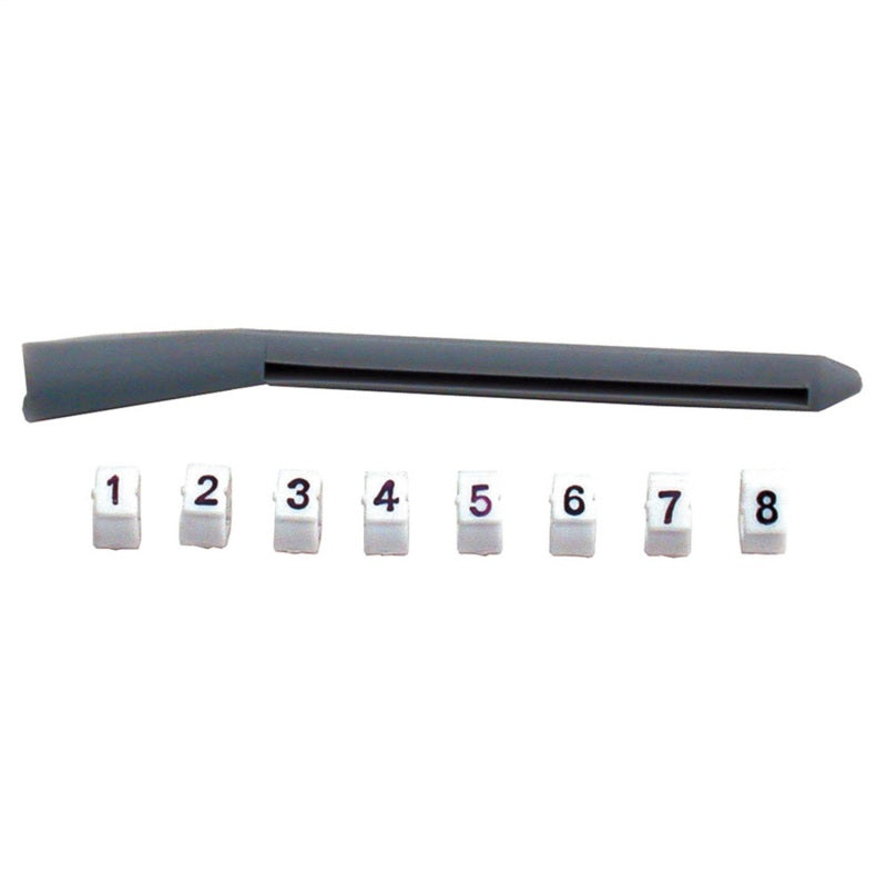 Spectre Wire Marker Set w/Tool - 8mm for engine performance