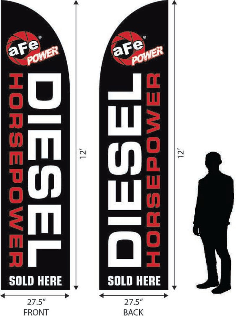 aFe Diesel Horspower Sold Here 12ft x 2.5ft Banner - DTX Performance