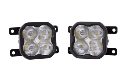 Diode Dynamics 09-26 Dodge Ram 1500/Subaru/ Ford Bronco/Focus/Ranger SS3 LED Fog Light Kit