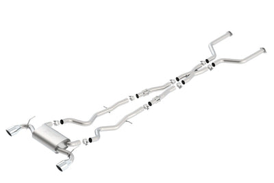 Borla 2017 Infiniti Q60S 3.0T V6 S Type Catback Exhaust, high performance car parts by DTX Performance, veteran owned performance shop