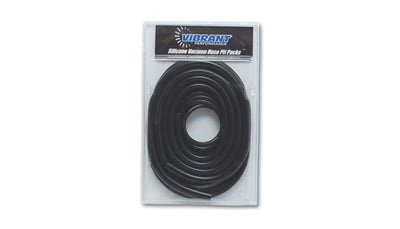 Vibrant Silicon vac Hose Pit Kit Blk 5ft- 1/8in 10ft- 5/32in 4ft- 3/16in 4ft- 1/4in 2ft-3/8in, high performance auto part kit