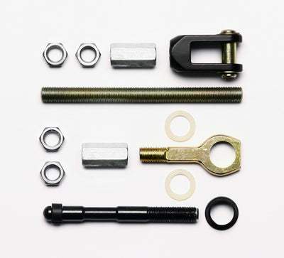 Wilwood Push Rod Kit Universal, high performance car parts by DTX Performance, includes adjustable pushrods for racing and tuning upgrades.