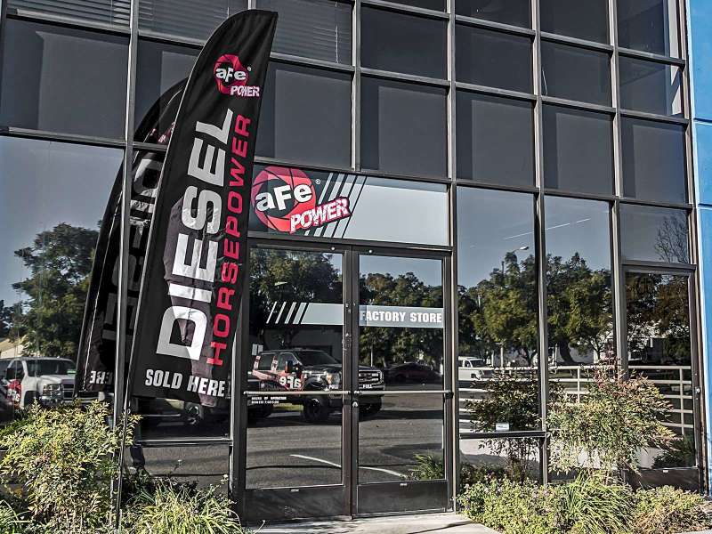 aFe Diesel Horspower Sold Here 12ft x 2.5ft Banner - DTX Performance