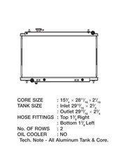 Load image into Gallery viewer, CSF 03-06 Nissan 350Z Radiator - DTX Performance