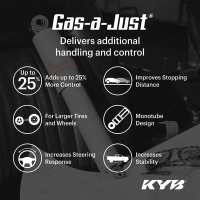 KYB Shocks & Struts Gas-A-Just features