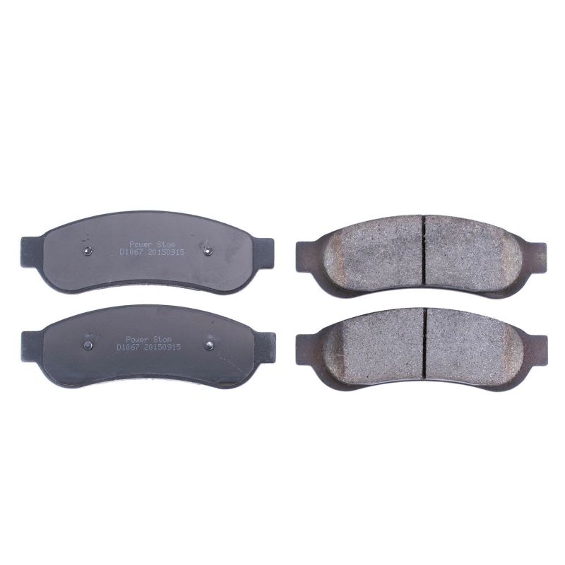 Power Stop 07-10 Ford F-250 Super Duty Rear Z16 Evolution Ceramic Brake Pads - DTX Performance