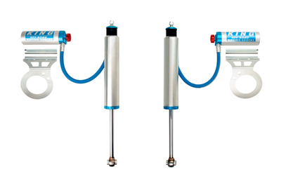 King Shocks 2014+ Ram 2500 4WD Front 2.5 Dia Piggy Hose Shock w/Adjuster auto performance DTX Performance