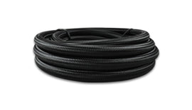 Vibrant -6 AN Black Nylon Braided Flex Hose w/ PTFE liner (5FT long) for performance car parts, DTX Performance, high performance upgrades