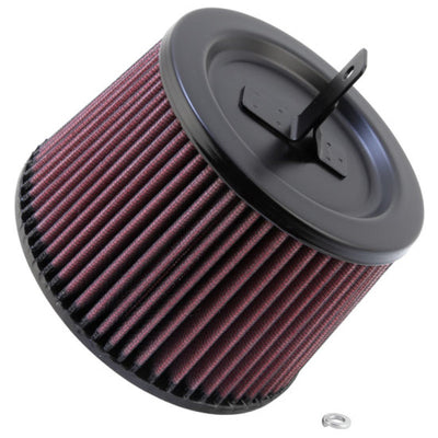 K&N Replacement Unique Round Tapered Air Filter for 06-09 Suzuki LTR450 Quadracer 450 - high performance filter - DTX Performance