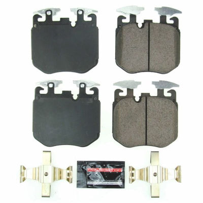 Power Stop 17-19 BMW 540i Front Z23 Evolution Sport Brake Pads w/Hardware, brake upgrades, performance car parts, DTX Performance