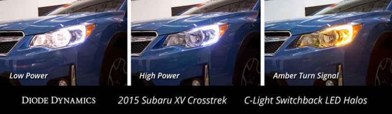 Diode Dynamics Subaru Crosstrek/Impreza C-Light Swithback LED Halos