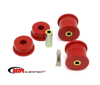 BMR 10-15 5th Gen Camaro Pro Version Differential Mount Bushing Kit (Polyurethane) - Red, performance car parts by DTX Performance