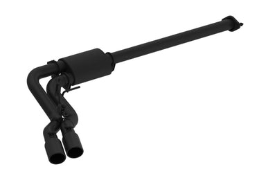 MBRP 15-16 Ford F-150 2.7L/3.5L/5.0L 3in Cat Back Single Side Pre-Axle Dual Exit Black Coated exhaust system