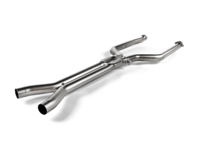 Akrapovic 2024+ BMW X5M/X6M (Face Lift) Evolution Link Pipe Set (Titanium) for high performance car tuning and exhaust systems