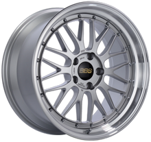 Load image into Gallery viewer, BBS LM 20x10.5 5x112 ET15 Diamond Silver Wheel 80mm PFS/Clip Required