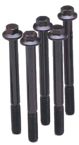 ARP M12 x 1.50 x 25 Hex Black Oxide Bolts (5/pkg) ARP