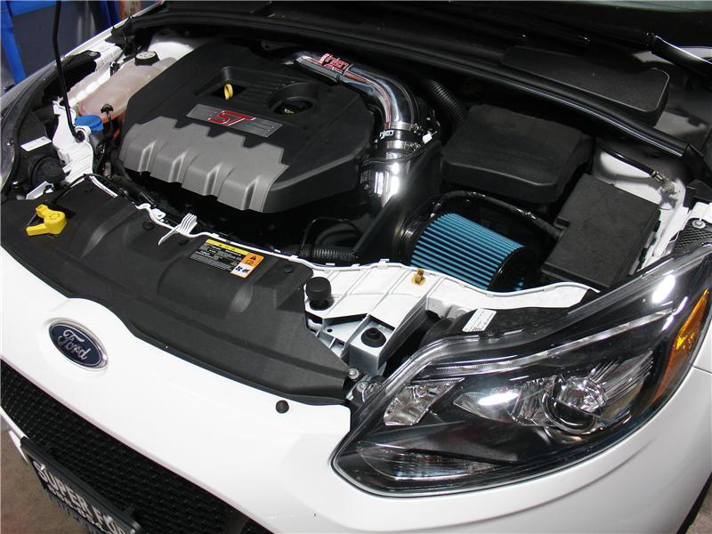 Injen 13-14 Ford Focus ST 2.0L (t) 4cyl Black Short Ram Intake w/MR Tech & Heat Shield - DTX Performance