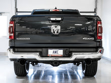 Load image into Gallery viewer, AWE Tuning 19-21 RAM 1500 5.7L (w/Cutouts) 0FG Dual Rear Exit Cat-Back Exhaust - Diamond Black Tips - DTX Performance