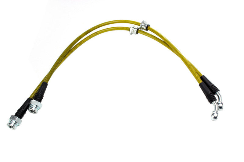 ISR Performance Stainless Steel Front Brake Lines - Nissan 240sx (S13/S14) high performance auto parts by DTX Performance
