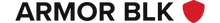Load image into Gallery viewer, ARMOR BLK logo with red shield icon